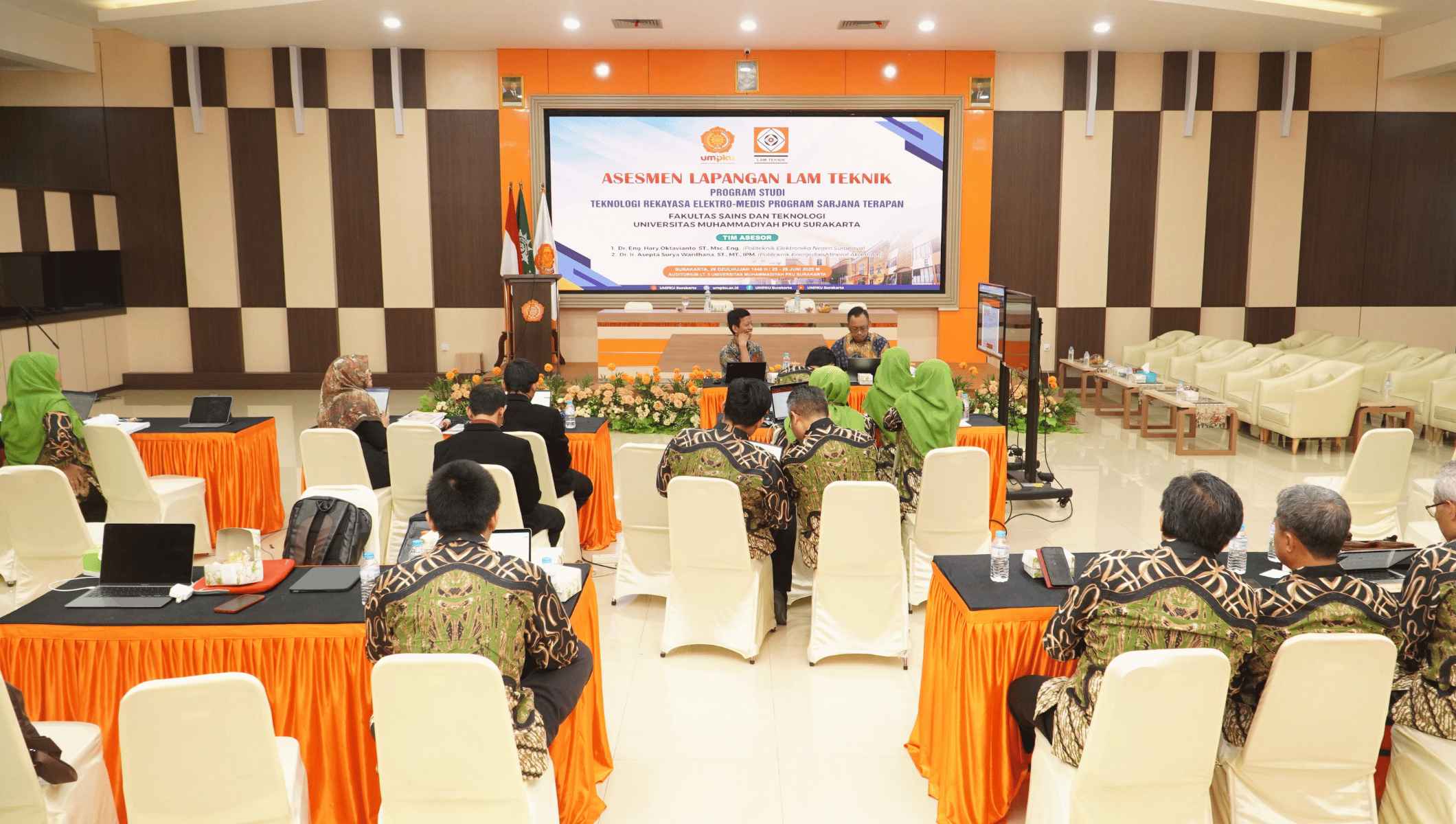 Sambutan penutup asesor pada akhir asesmen lapangan